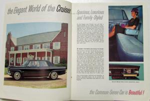 1965 Studebaker Cruiser Daytona Wagonaire Commander  Sales Brochure Original