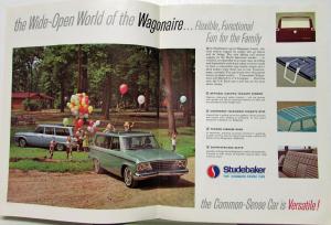 1965 Studebaker Cruiser Daytona Wagonaire Commander  Sales Brochure Original