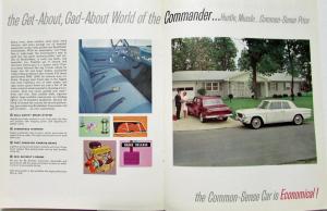 1965 Studebaker Cruiser Daytona Wagonaire Commander  Sales Brochure Original