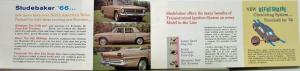 1966 Studebaker Cruiser Commander Daytona Wagonaire Color Sales Brochure Orig