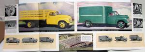 1949 Studebaker Heavy Duty Model Trucks Original Color Sales Folder