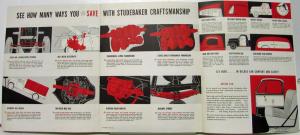 1956 Studebaker Transtar 1 1/2 & 2 Ton Truck 2E28 & 2E38 Model Sale Folder Orig