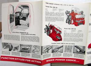 1958 Studebaker Transtar 1 1/2- 2- 2HD- Ton Trucks 3E28 3E38 3E40 Sales Folder