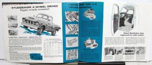 1959 Studebaker Trucks Scotsman & Deluxe Series Sales Brochure Original