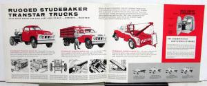 1962 Studebaker Transtar 1, 1 1/2, 2, & 2HD Ton Trucks Sales Folder Original