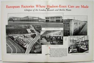 1930 Hudson Triangle Export Ed Dealer Mag Issue Sept Essex Challenger Hudson 8