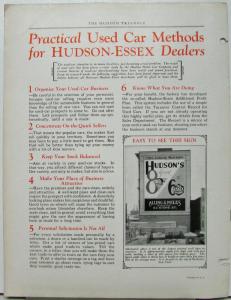 1930 Hudson Triangle Export Ed Dealer Mag Issue Sept Essex Challenger Hudson 8
