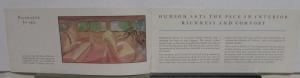 1932 Greater Hudson Eight Pacemaker Color Sales Brochure