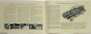 1934 Hudson Terraplane Standard 6 & Deluxe 6 Sales Brochure Original