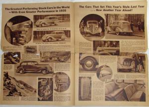 1935 Hudson Terraplane News Vol 1 No 4 Year Preview Issue Original FRAGILE