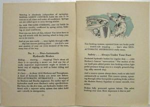 1936 Hudson Things They Never Saw Before Automobile Book Brochure Original