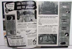 1942 Hudson 6 Deluxe 6 Super 6 & Commodore 6 8 Custom 8 Sales Brochure Original