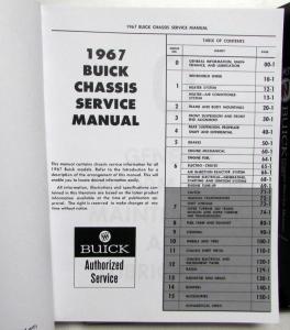 1967 Buick Dealer Service Shop Manual Skylark LeSabre Wildcat Riviera GS 400 NEW