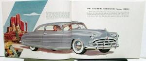 1951 Hudson Sales Brochure Original Series Hornet Pacemaker Commodore Super 6