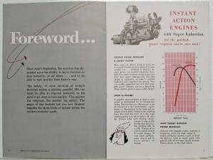 1954 Hudson Power Package Engines Brakes Steering Sales Brochure Original