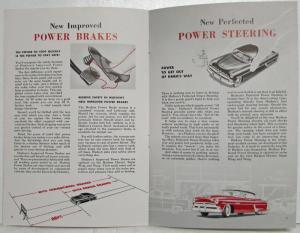 1954 Hudson Power Package Engines Brakes Steering Sales Brochure Original