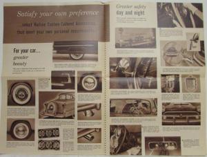 1954 Hudson Car Accessories Sales Folder Mailer Original