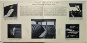 1933 Nash Standard Eight Series Sedan Coupe Roadster Original Sales Folder