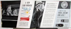 1939 Nash Special DeLuxe Ambassador LaFayette Original Color Sales Brochure