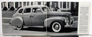 1940 Nash Ambassador 6 & 8 Lafayette DeLuxe Sales Brochure Original