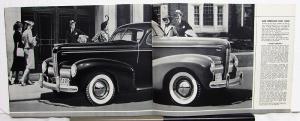 1940 Nash Ambassador 6 & 8 Lafayette DeLuxe Sales Brochure Original