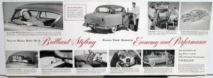 1952 Nash Rambler Airflyte Country Club Sales Folder Original