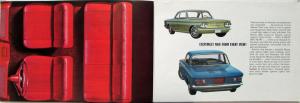 1960 Chevrolet Corvair Monza Features & Facts Color Sales Folder Original