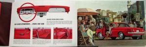 1960 Chevrolet Corvair Monza Features & Facts Color Sales Folder Original