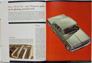 1964 Chevrolet Chevelle Chevy II Corvair Corvette Color Sales Brochure Original