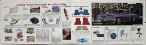 1967 Chevrolet Caprice Impala Belair Corvette Custom Accessories Sales Brochure