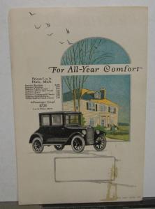 1924 Chevrolet Superior & Utility Models Color Sales Folder Original