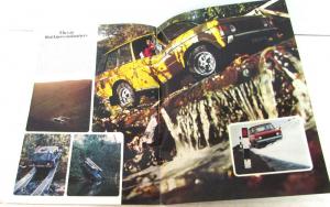 1974 Range Rover Dealer Prestige Sales Brochure 4 X 4 Sport Utility