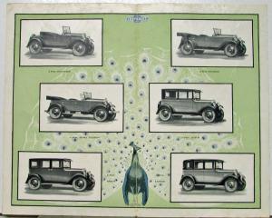 1927 Chevrolet DUTCH Belgian Auto Car Sales Brochure Original Specifications