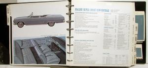 1965 Chevrolet Dealer Album Caprice Impala SS Chevelle Chevy II Corvette Corvair