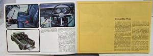 1973 Land Rover 109in Wheelbase Long Sales Brochure