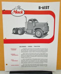 NEO64055 Mack 1:64, B-61ST, hellgrün/schwarz, 1957, NEO