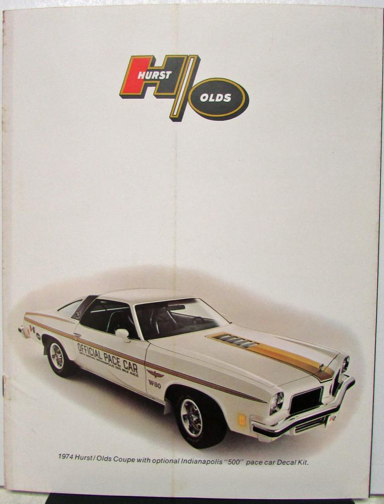 1973 Hurst Olds Prestige Dealer Brochure Poster Hurst Performance ...
