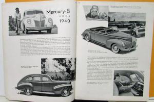 1940 Ford Wereld Car Truck V8 Mercury World Dutch Text Foreign Mkt Mag No 3