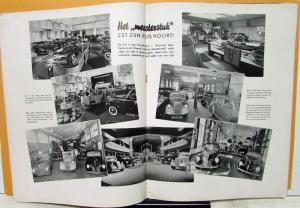 1940 Ford Wereld Car Truck Taxi Firetruck World Dutch Text Foreign Mkt Mag No 5