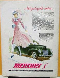 1939 Ford Wereld Car Truck Fashion World Dutch Text Foreign Mkt Mag No 8