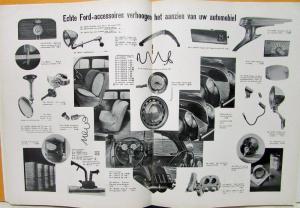 1938 Ford Wereld V8 Car Truck Accessories V12 World Dutch Mkt  Text Mag No 4