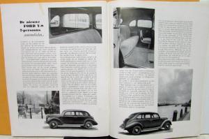 1938 Ford Wereld Car Truck Bus Wrecker World Dutch Text Foreign Mkt Mag No 8