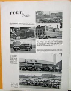 1938 Ford Wereld Car Truck Fordson Tractor Dutch Text Foreign Mkt Mag No 7