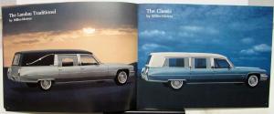 1973 Wayne Professional Cars Brochure Miller Meteor Cotner Bevington Hearse Limo