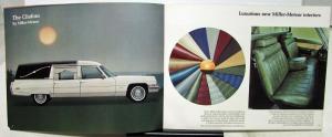 1973 Wayne Professional Cars Brochure Miller Meteor Cotner Bevington Hearse Limo
