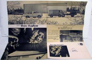 1964 Chevrolet Truck Sales Mailer Folder Pickup El Camino Van