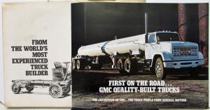 1968 GMC Commercial Truck Quality Built Brochure & Mail Envelope Original