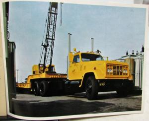 1968 GMC Commercial Truck Quality Built Brochure & Mail Envelope Original