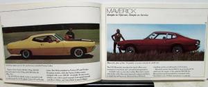 1970 Ford Export Sales Brochure Torino Mustang Thunderbird Truck Lincoln