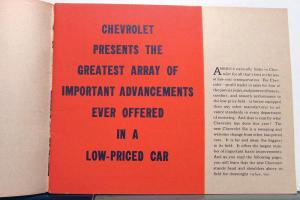 1933 Chevrolet Six Coach Coupe Sedan Roadster Cabriolet Sales Brochure Original